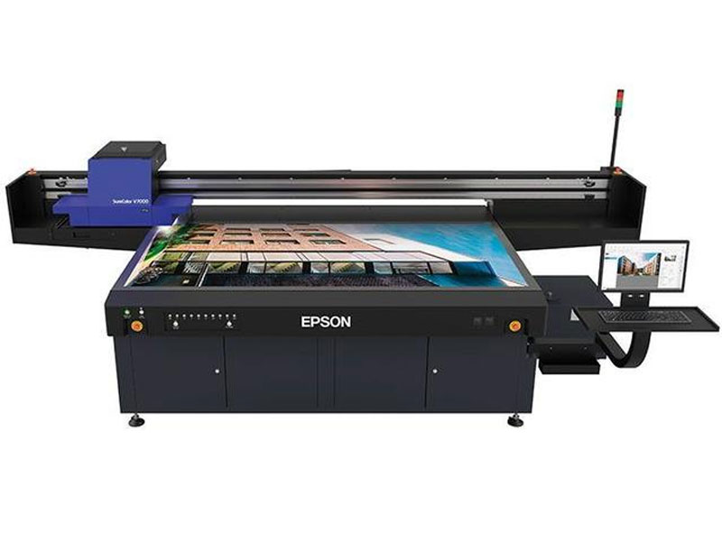 爱普生推出首款UV平板打印机SureColor SC-V7000